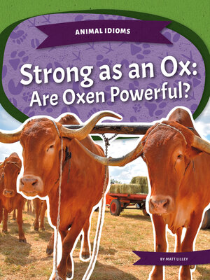 cover image of Strong as an Ox